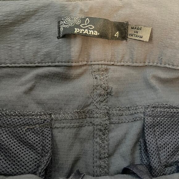 Prana Sage Convertible Outdoor Hiking Cargo Pants Gray Size 4 - Picture 6 of 6
